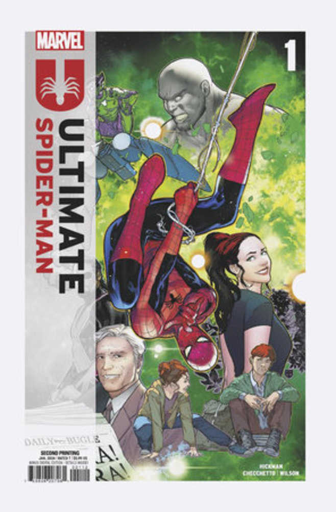 Ultimate Spider-Man #1 2nd Print Silva Variant | Odin's Place