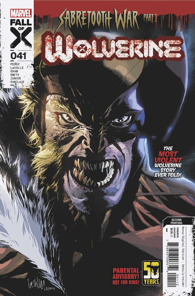 Wolverine 41 Leinil Yu 2nd Print Variant | Odin's Place