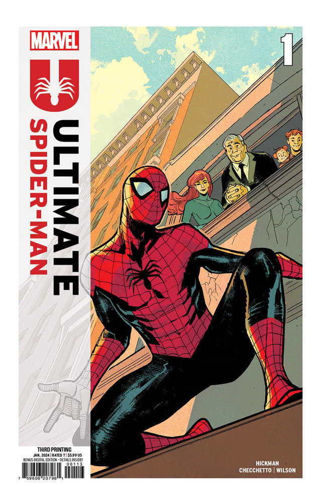 Ultimate Spider-Man #1 Sara Pichelli 3RD Printing Variant | Odin's Place