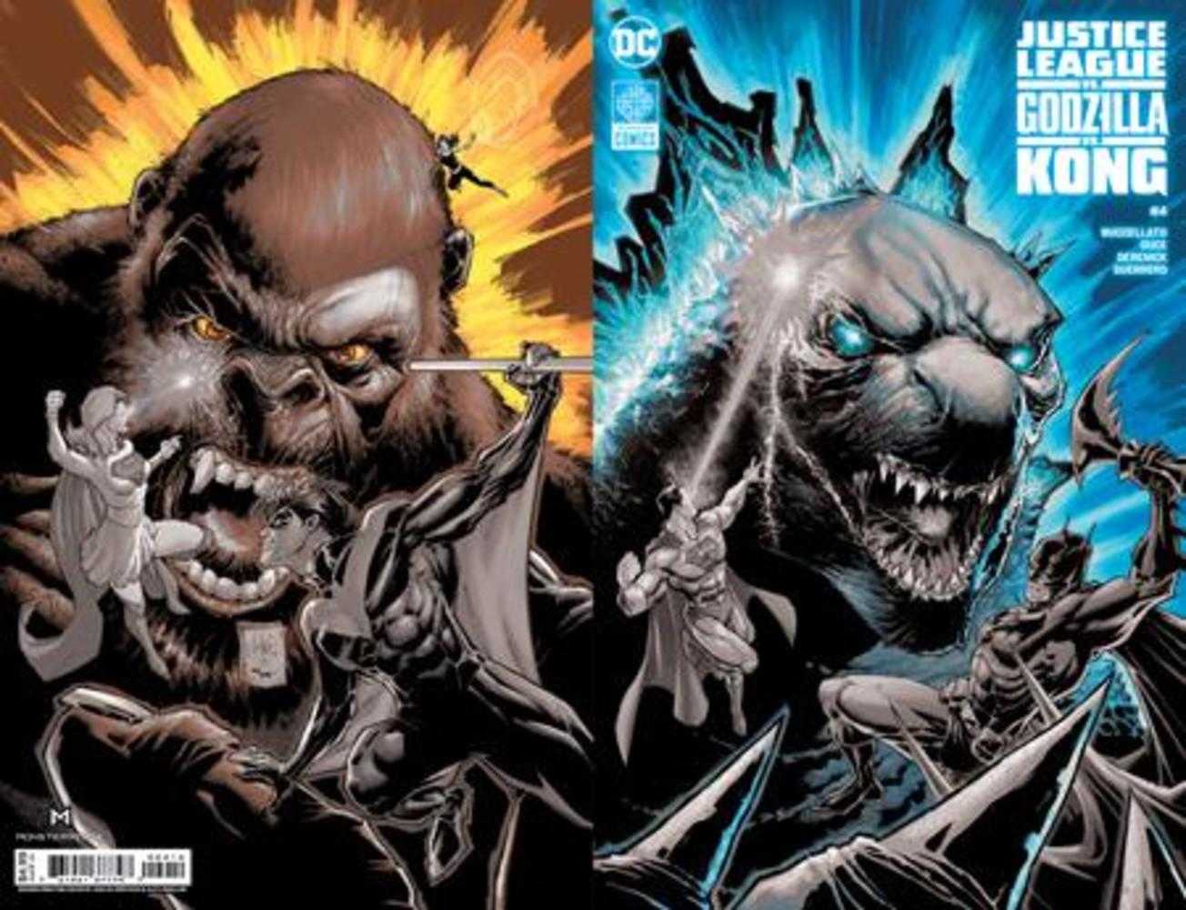 Justice League vs Godzilla vs Kong #4 2nd Print | Odin's Place