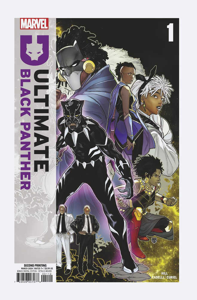 Ultimate Black Panther #1 2nd Print Silva Variant | Odin's Place