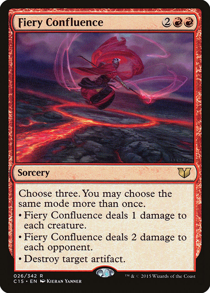Fiery Confluence (26) [Commander 2015] | Odin's Place