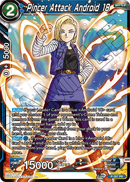 Pincer Attack Android 18 (P-297) [Tournament Promotion Cards] | Odin's Place