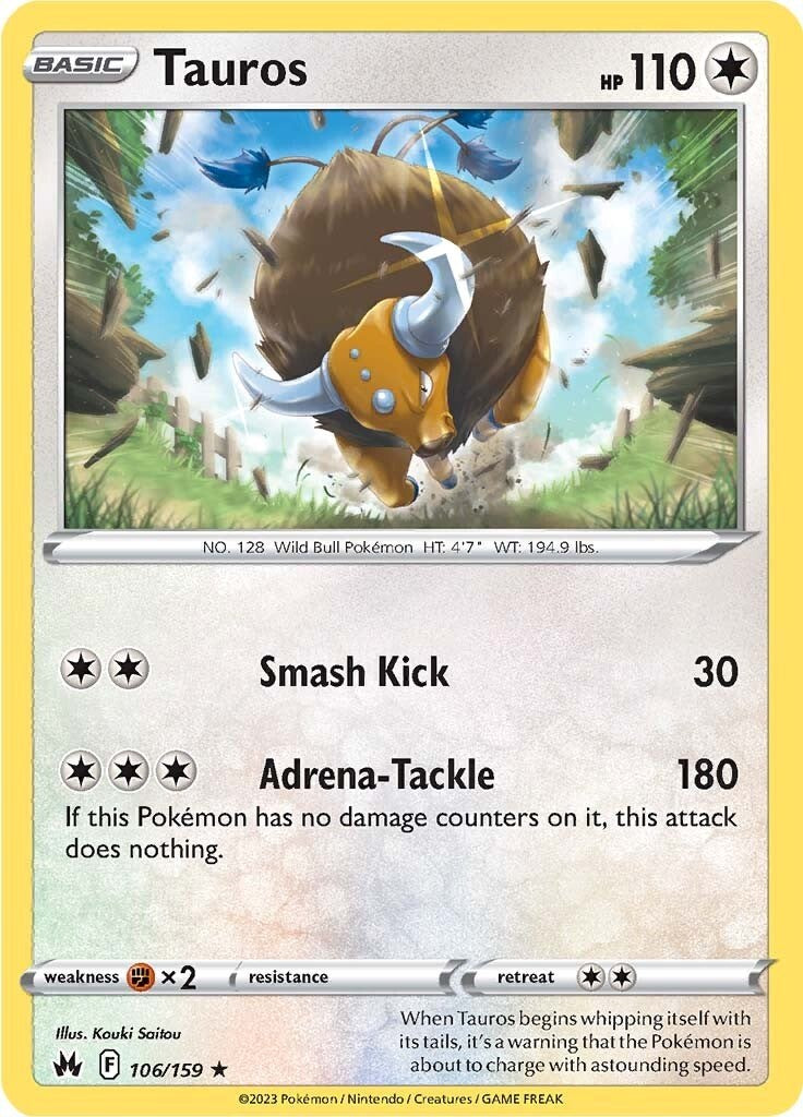 Tauros (106/159) [Sword & Shield: Crown Zenith] | Odin's Place