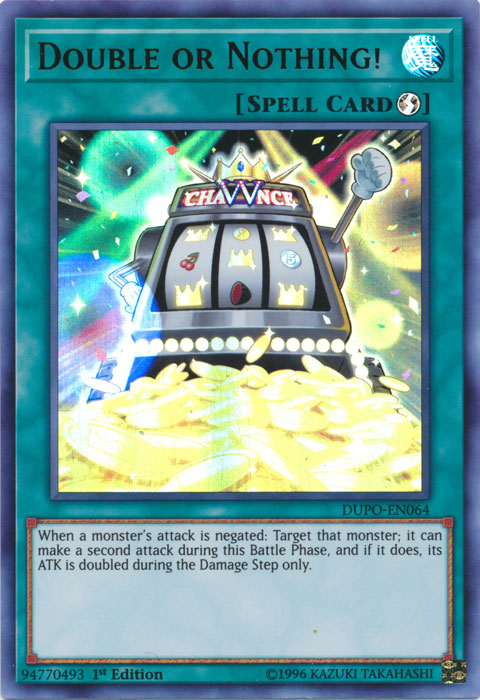 Double or Nothing! [DUPO-EN064] Ultra Rare | Odin's Place
