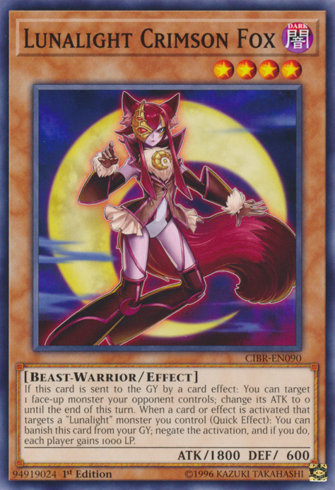 Lunalight Crimson Fox [CIBR-EN090] Common | Odin's Place