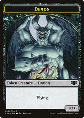 Demon (012/036) // Zombie (016/036) Double-Sided Token [Commander 2014 Tokens] | Odin's Place