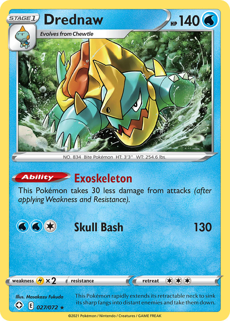 Drednaw (027/072) [Sword & Shield: Shining Fates] | Odin's Place