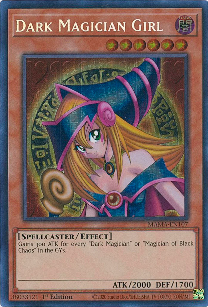 Dark Magician Girl [MAMA-EN107] Ultra Pharaoh's Rare | Odin's Place