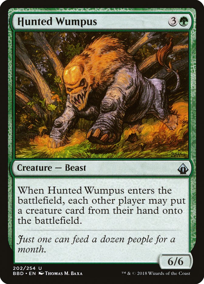 Hunted Wumpus (202) [Battlebond] | Odin's Place