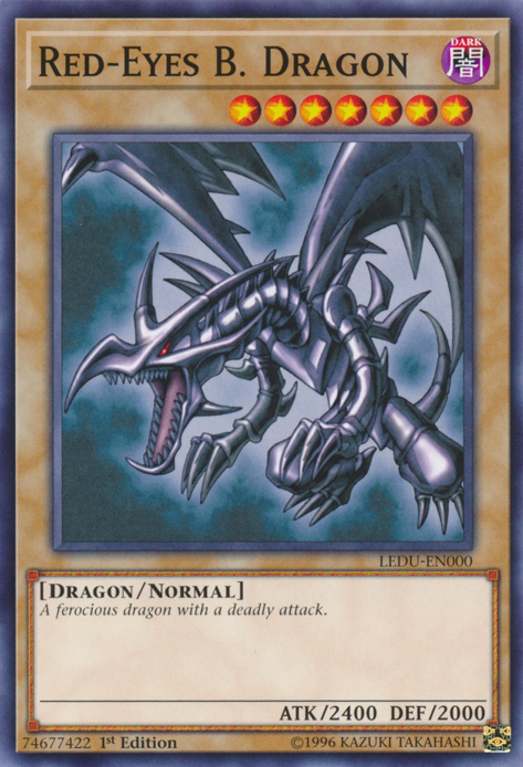 Red-Eyes B. Dragon [LEDU-EN000] Common | Odin's Place