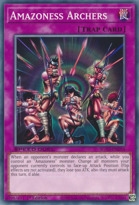 Amazoness Archers [SGX3-END16] Common | Odin's Place