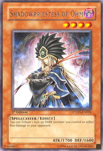 Shadowpriestess of Ohm [PTDN-EN024] Rare | Odin's Place