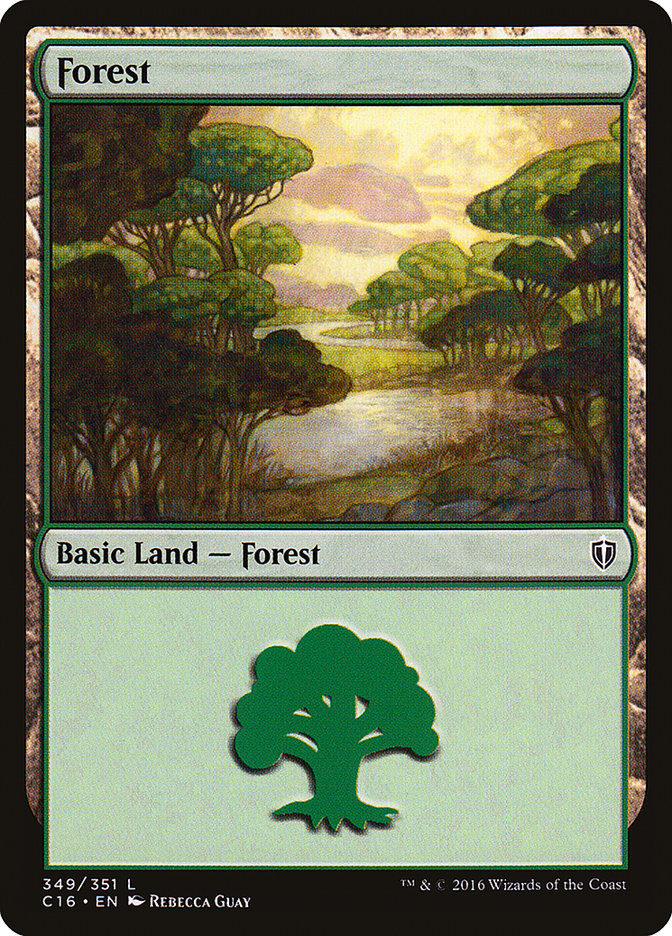 Forest (349) [Commander 2016] | Odin's Place