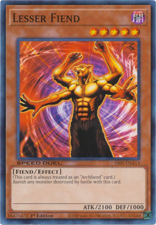 Lesser Fiend [SS05-ENA13] Common | Odin's Place