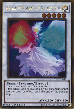 Armades, Keeper of Boundaries [PGL2-EN043] Gold Rare | Odin's Place