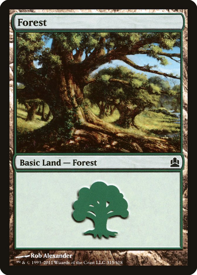 Forest (315) [Commander 2011] | Odin's Place