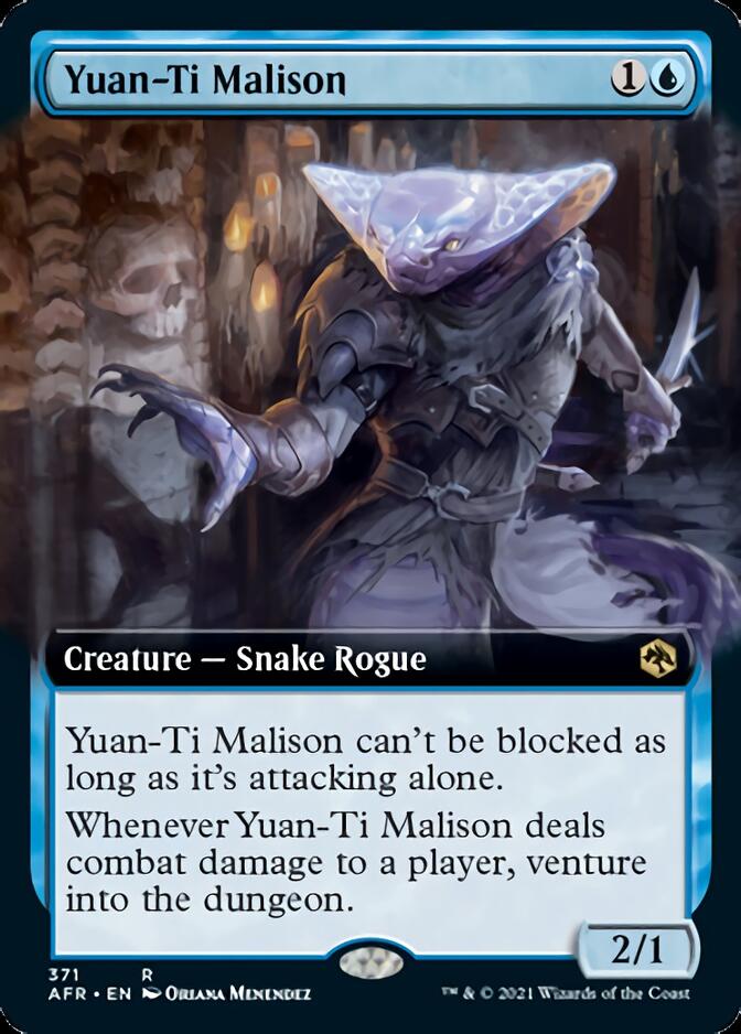 Yuan-Ti Malison (Extended Art) [Dungeons & Dragons: Adventures in the Forgotten Realms] | Odin's Place