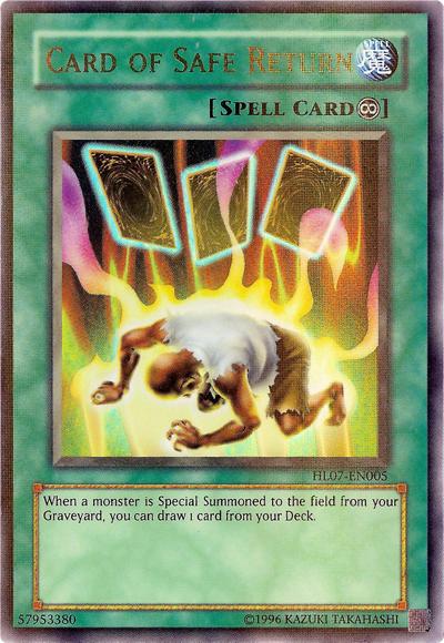 Card of Safe Return [HL07-EN005] Ultra Rare | Odin's Place