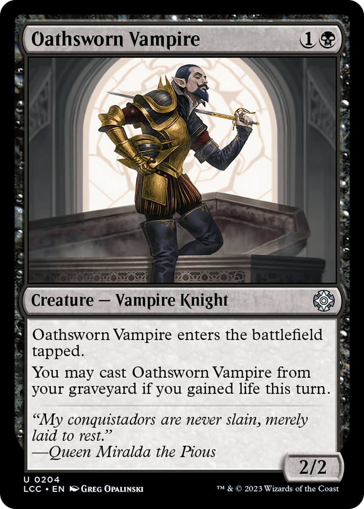 Oathsworn Vampire [The Lost Caverns of Ixalan Commander] | Odin's Place