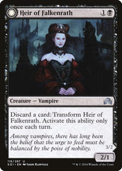 Heir of Falkenrath // Heir to the Night [Shadows over Innistrad] | Odin's Place