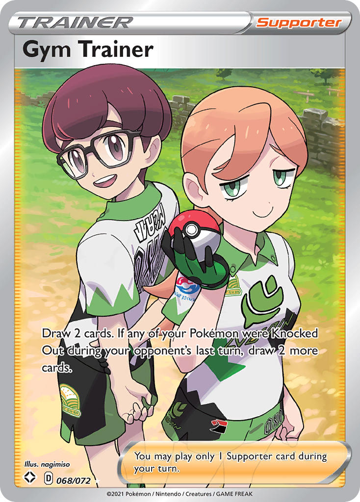 Gym Trainer (068/072) [Sword & Shield: Shining Fates] | Odin's Place