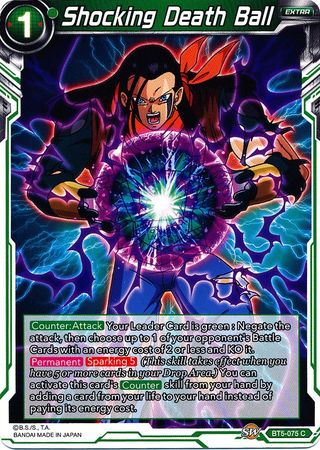 Shocking Death Ball (BT5-075) [Miraculous Revival] | Odin's Place