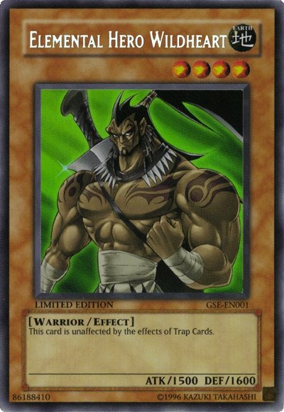 Elemental Hero Wildheart [GSE-EN001] Secret Rare | Odin's Place