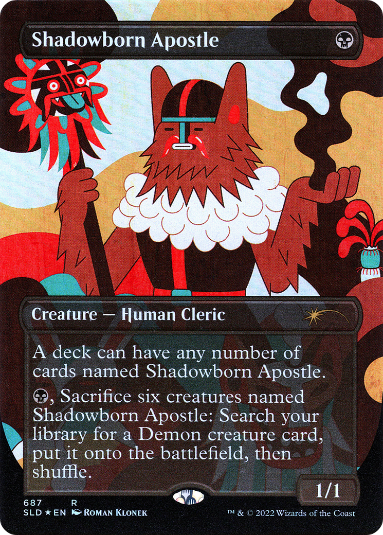 Shadowborn Apostle (687) (Borderless) [Secret Lair Drop Promos] | Odin's Place