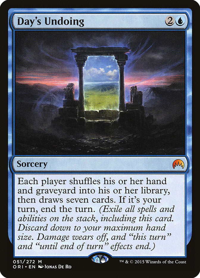 Day's Undoing (51) [Magic Origins] | Odin's Place