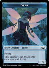 Faerie // Food (0010) Double-Sided Token [Wilds of Eldraine Tokens] | Odin's Place