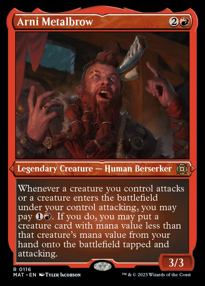 Arni Metalbrow (Foil Etched) [March of the Machine: The Aftermath] | Odin's Place