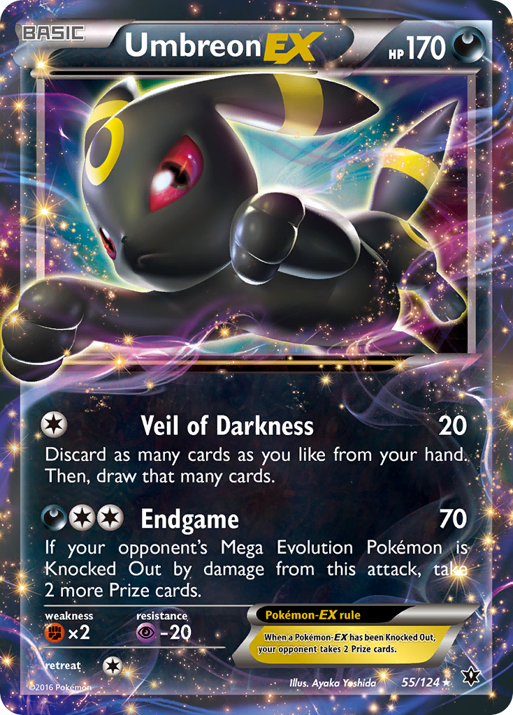 Umbreon EX (55/124) [XY: Fates Collide] | Odin's Place