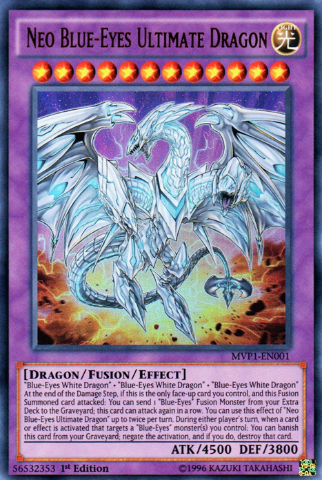 Neo Blue-Eyes Ultimate Dragon [MVP1-EN001] Ultra Rare | Odin's Place