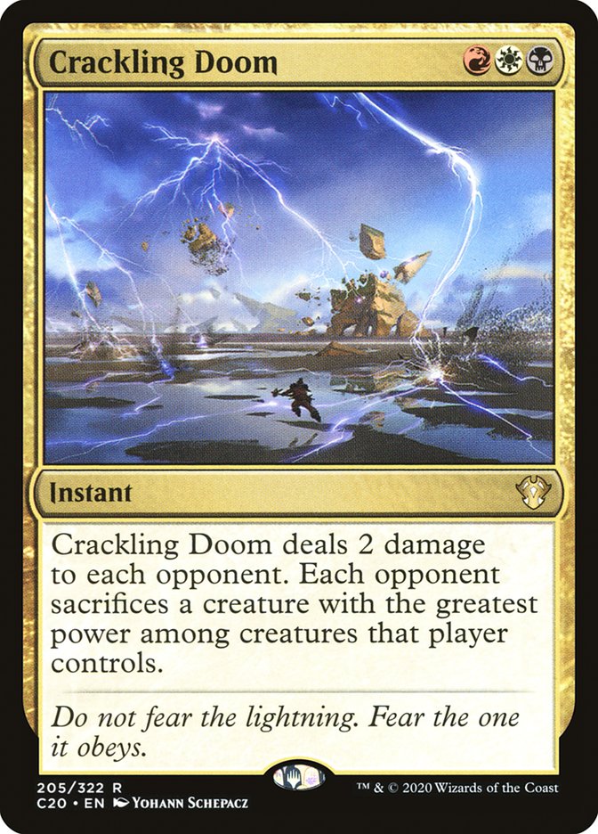 Crackling Doom [Commander 2020] | Odin's Place