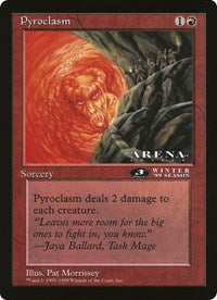 Pyroclasm (39872) (Oversized) [Oversize Cards] | Odin's Place
