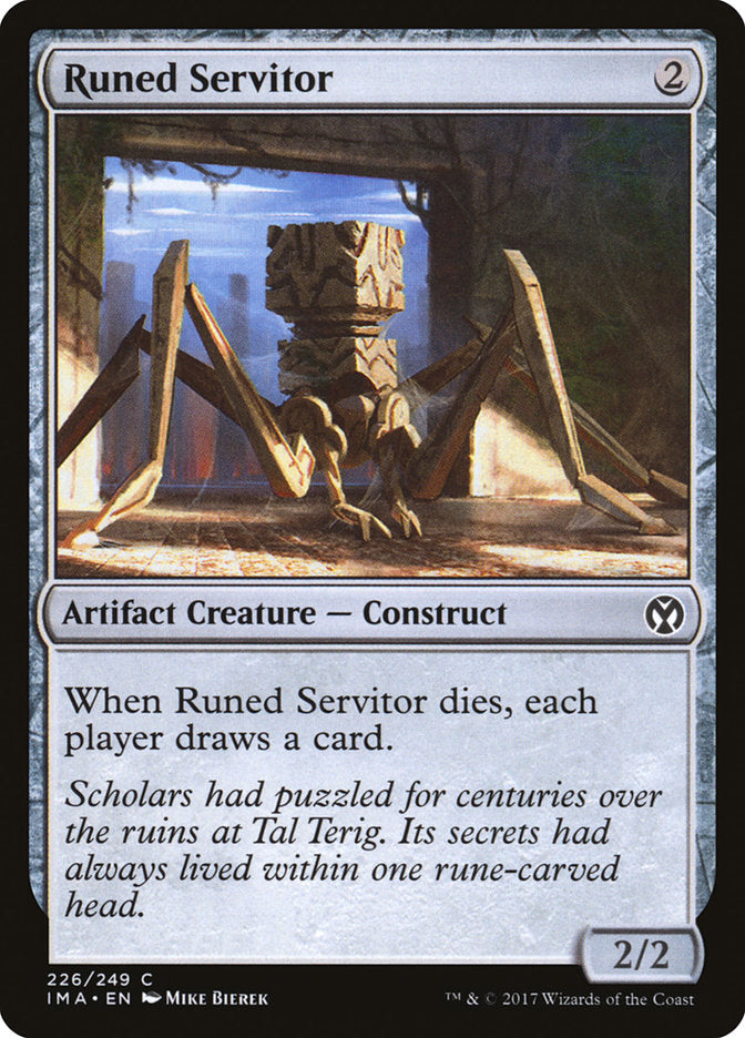Runed Servitor (226) [Iconic Masters] | Odin's Place