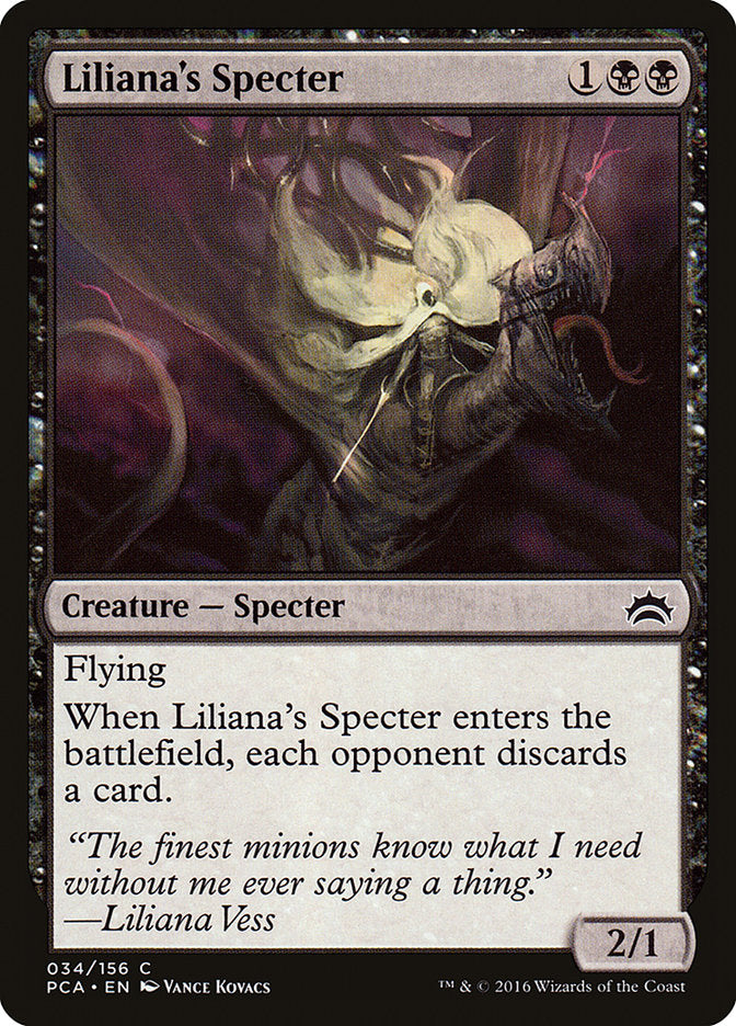 Liliana's Specter (34) [Planechase Anthology] | Odin's Place