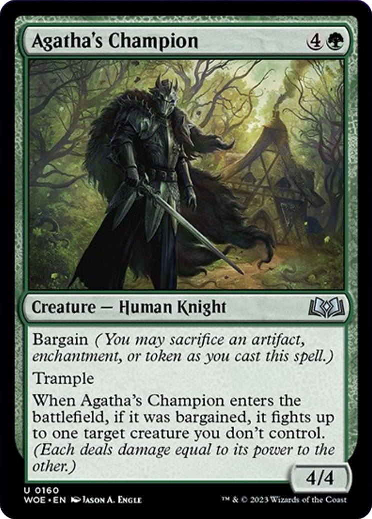 Agatha's Champion [Wilds of Eldraine] | Odin's Place