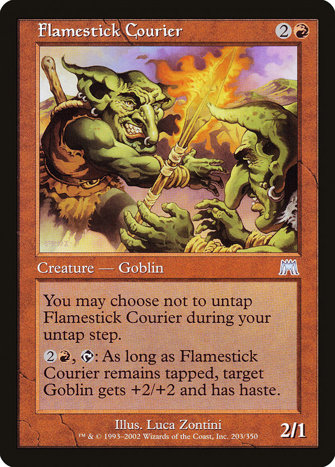 Flamestick Courier (203) [Onslaught] | Odin's Place