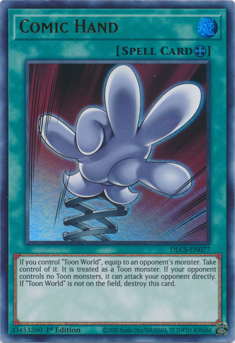 Comic Hand [DLCS-EN077] Ultra Rare | Odin's Place