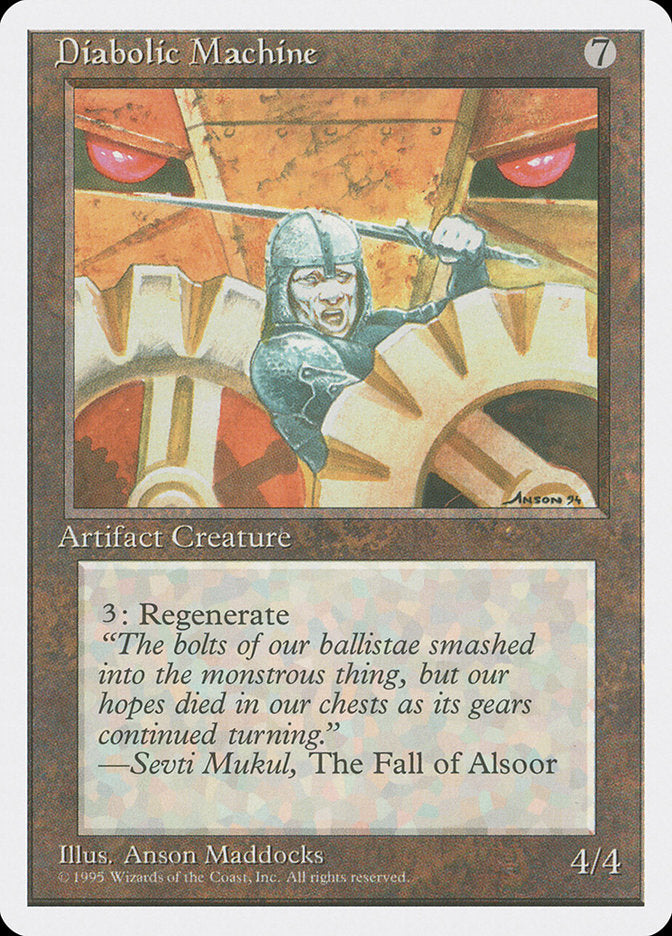 Diabolic Machine (314) [Fourth Edition] | Odin's Place