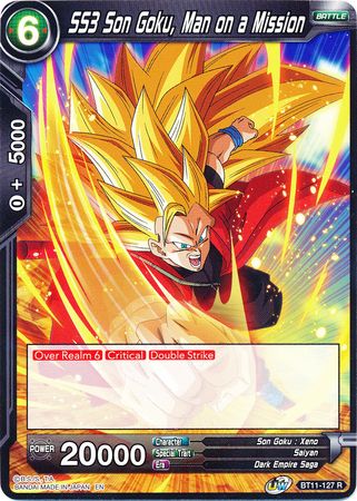 SS3 Son Goku, Man on a Mission (BT11-127) [Vermilion Bloodline] | Odin's Place