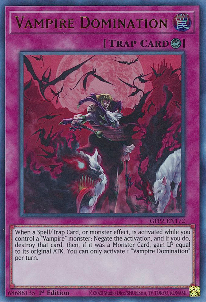 Vampire Domination [GFP2-EN172] Ultra Rare | Odin's Place
