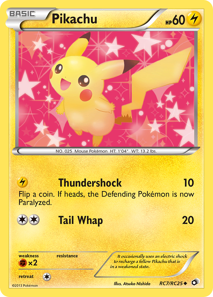 Pikachu (RC7/RC25) [Black & White: Legendary Treasures] | Odin's Place