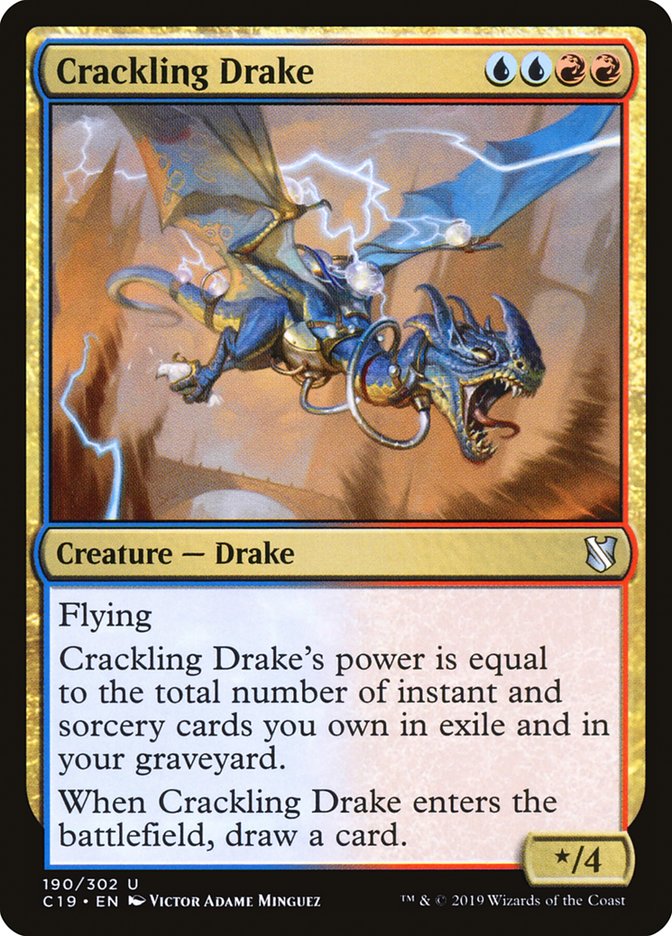 Crackling Drake [Commander 2019] | Odin's Place