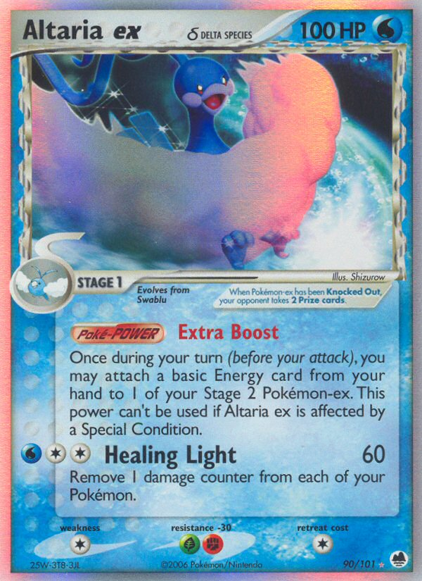 Altaria ex (90/101) (Delta Species) [EX: Dragon Frontiers] | Odin's Place