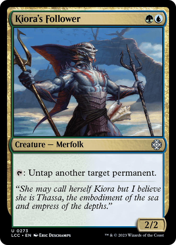 Kiora's Follower [The Lost Caverns of Ixalan Commander] | Odin's Place