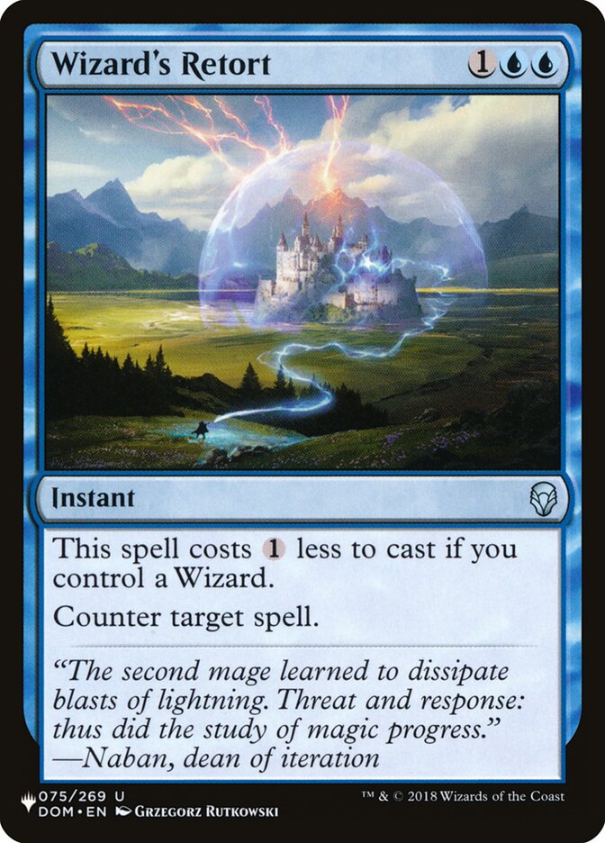 Wizard's Retort [The List] | Odin's Place