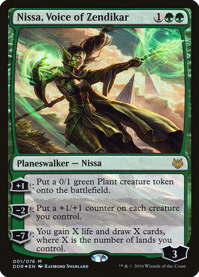 Nissa, Voice of Zendikar (1) [Duel Decks: Nissa vs. Ob Nixilis] | Odin's Place
